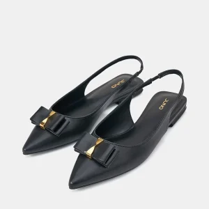 Giày búp bê slingback trang trí nơ