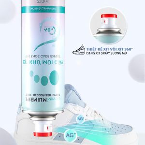 Xịt khử mùi giày công nghệ NANO AG+MINSU