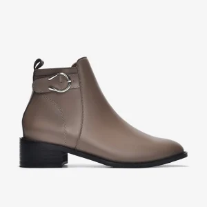 Boots Nữ Zucia Khóa Cách Điệu