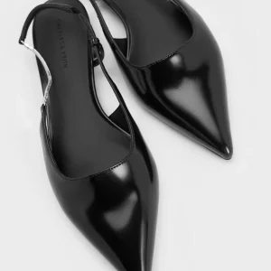 Giày nữ Chain-Strap Pointed-Toe