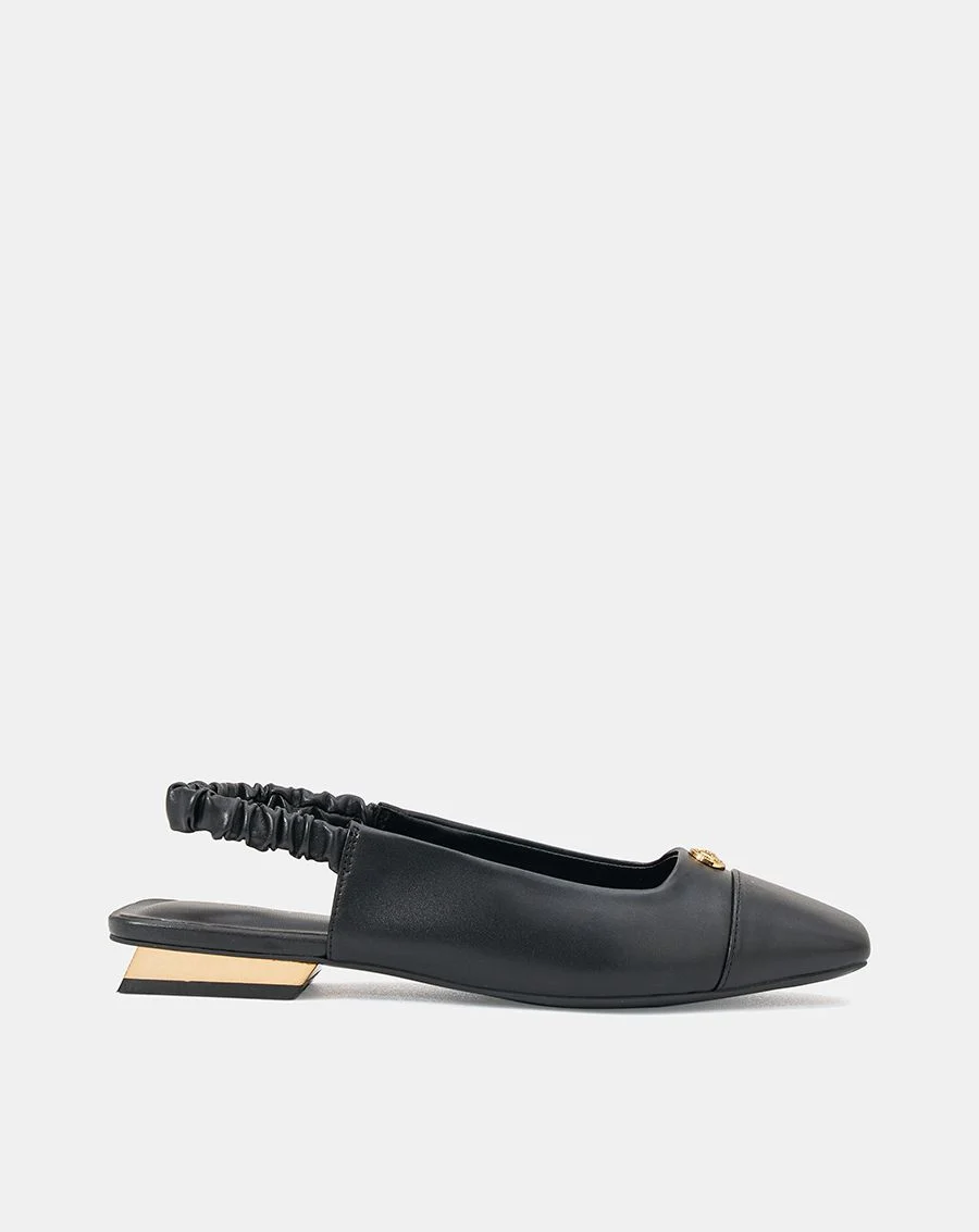 Giày Búp Bê Nhún Hậu Mũi Vuông - Hình ảnh 4