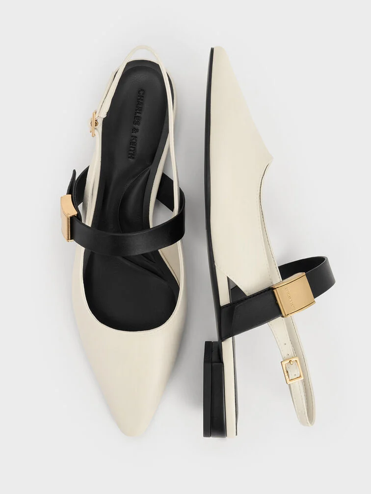 Giày mũi nhọn Yvette Pointed-Toe Mary Jane - Hình ảnh 6